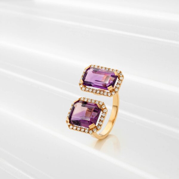 Bague "Toi & Moi Manhattan"