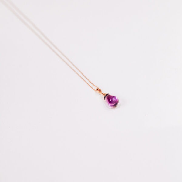 Collier "Les pampilles" améthyste