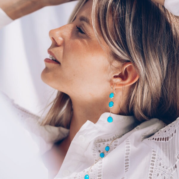 Boucles d'oreilles "Les colorées" – Image 2