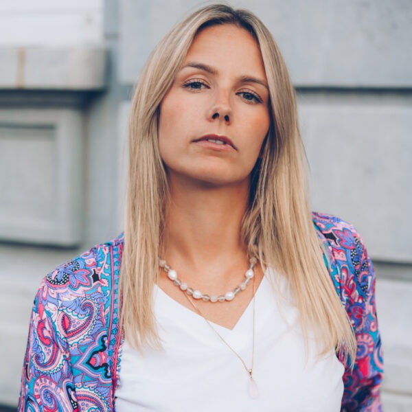 Collier "Les pampilles" quartz rose – Image 4