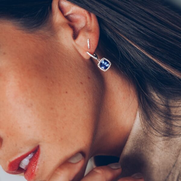 Boucles d'oreilles "Les barettes" brillants – Image 3