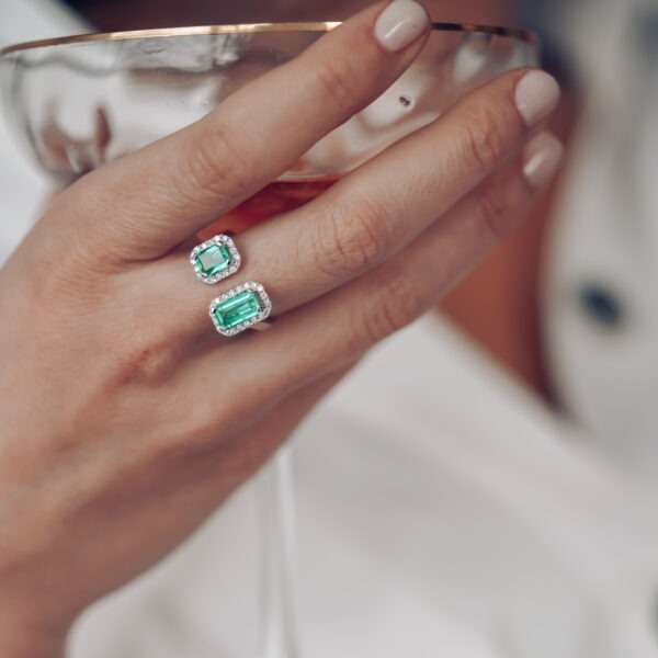 Bague "Toi & Moi Manhattan"