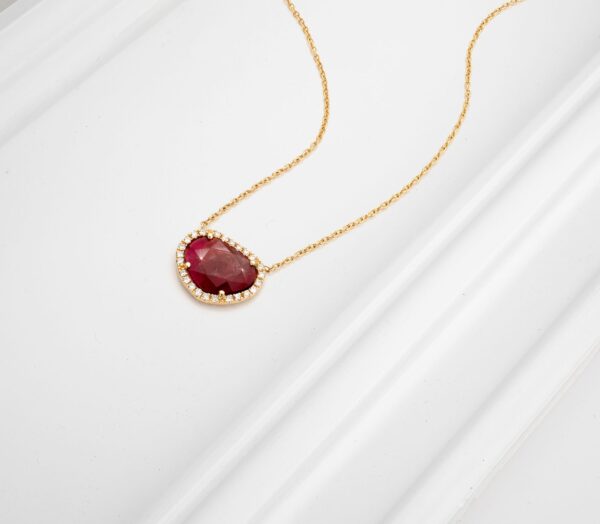 Collier "Les colorées Joaillerie" tourmaline