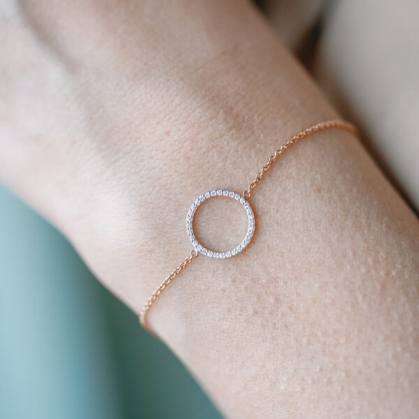 Bracelet Burato "Le rond en brillants"