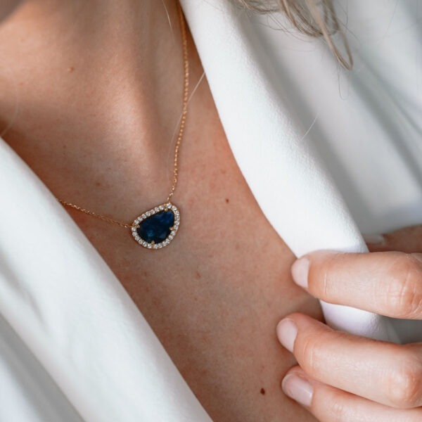 Collier "Les colorées Joaillerie" saphir – Image 2