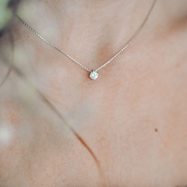 Collier "Les solitaires" brillant – Image 2