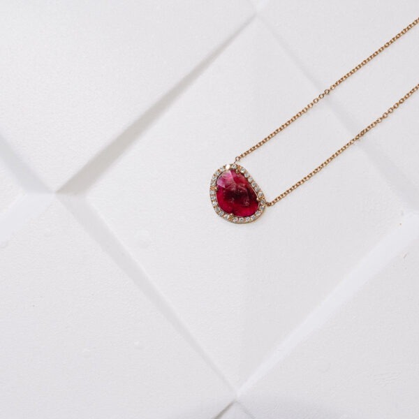 Collier "Les colorées Joaillerie" tourmaline – Image 3