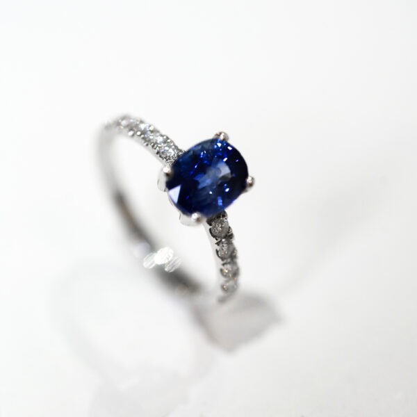 Bague "Les précieuses" saphir – Image 2