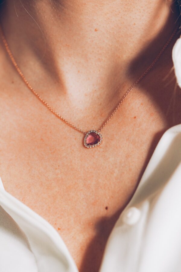 Collier "Les colorées Joaillerie" saphir rose – Image 6