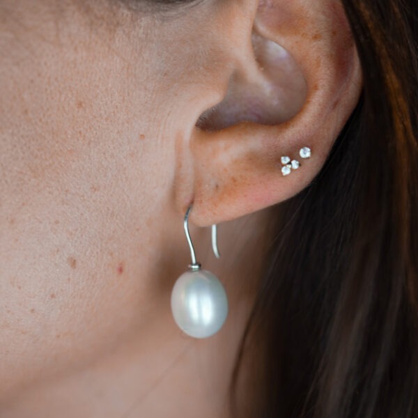 Boucles d'oreilles perles – Image 3