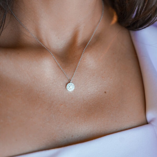 Collier " Mathilde pavé" – Image 2