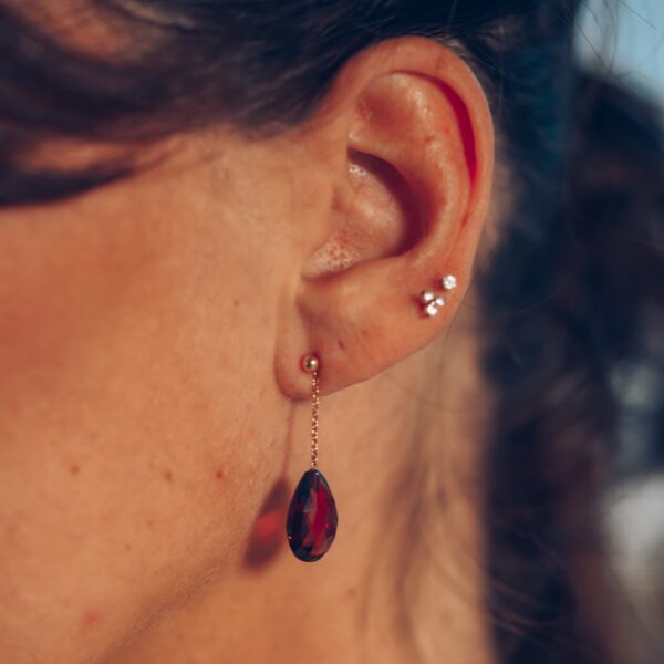 Boucles d'oreilles "Les pampilles" – Image 2