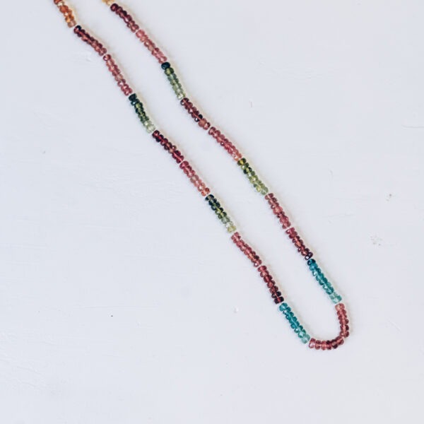 Collier "Candy " tourmalines multicolores