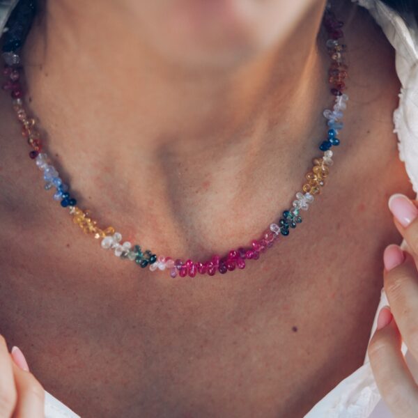 Collier "Candy" saphirs – Image 4