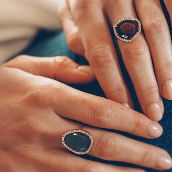 Bague "Les colorées joaillerie" labradorithe – Image 3
