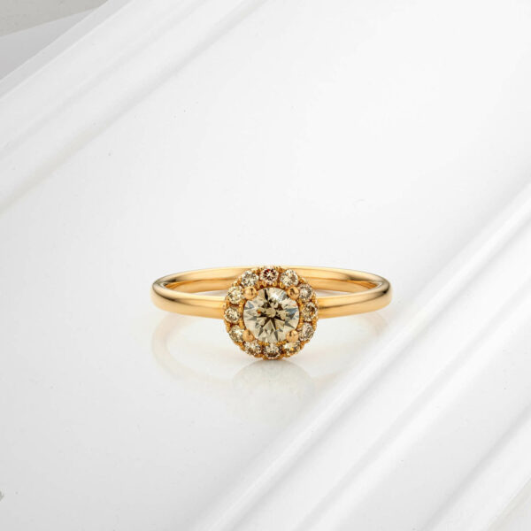 Bague "Les entourées"