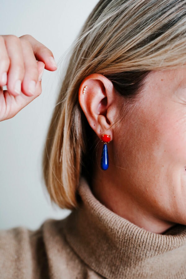 Boucles d'oreilles "Les pampilles" – Image 3