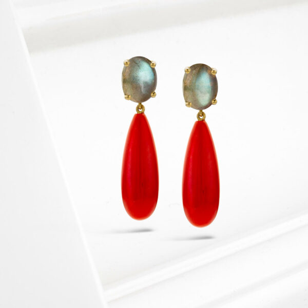 Boucles d'oreilles "Les pampilles"