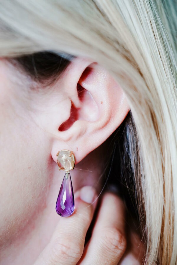 Boucles d'oreilles "Les pampilles" – Image 3