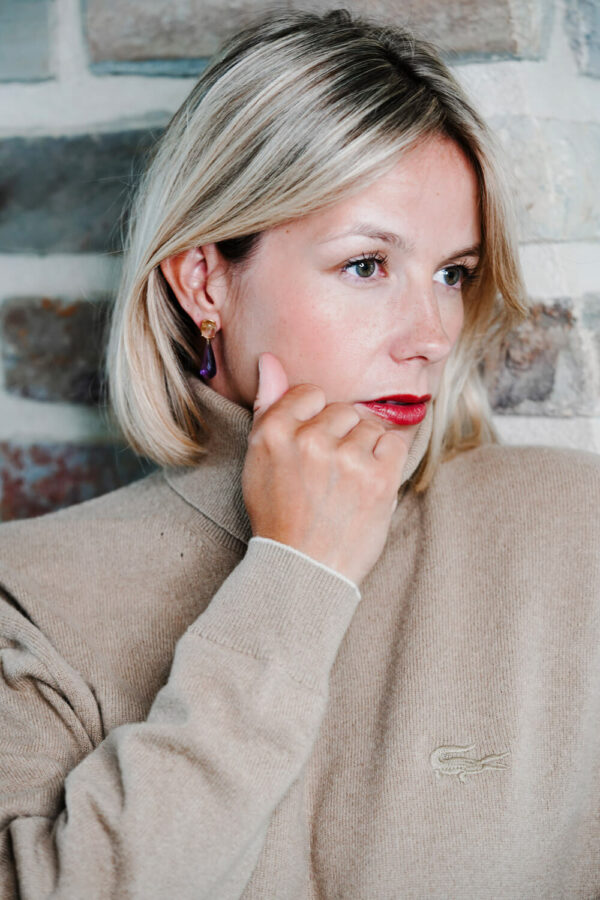 Boucles d'oreilles "Les pampilles" – Image 2