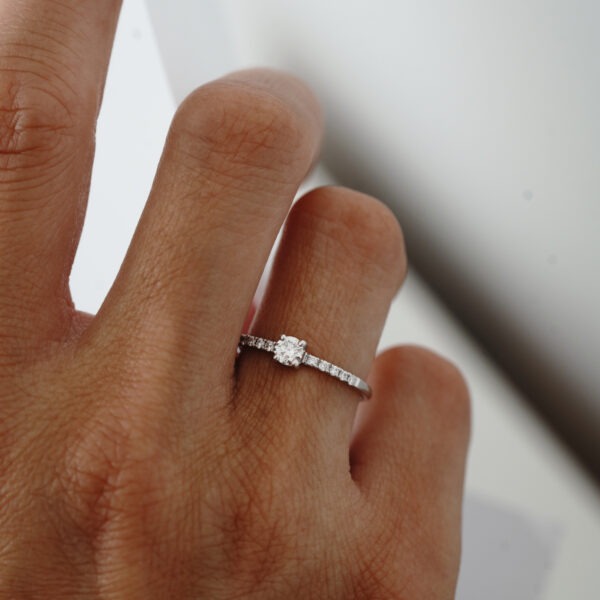 Bague "Les solitaires"