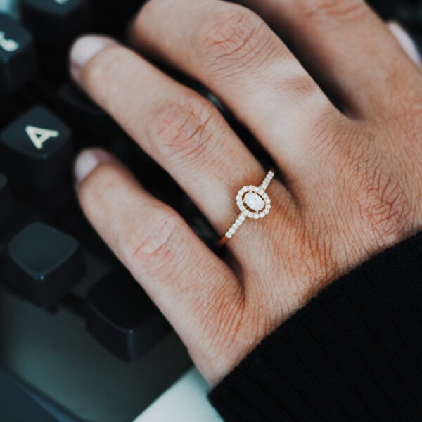 Bague "Les solitaires"
