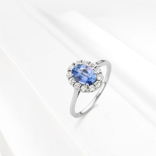 Bague "Les entourées panier"