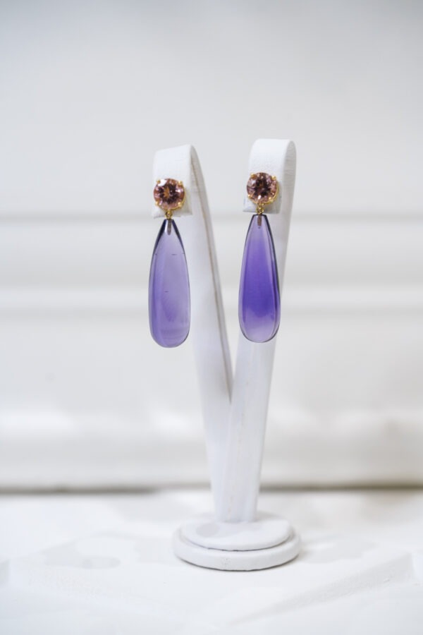 Boucles d'oreilles "Les pampilles" – Image 4