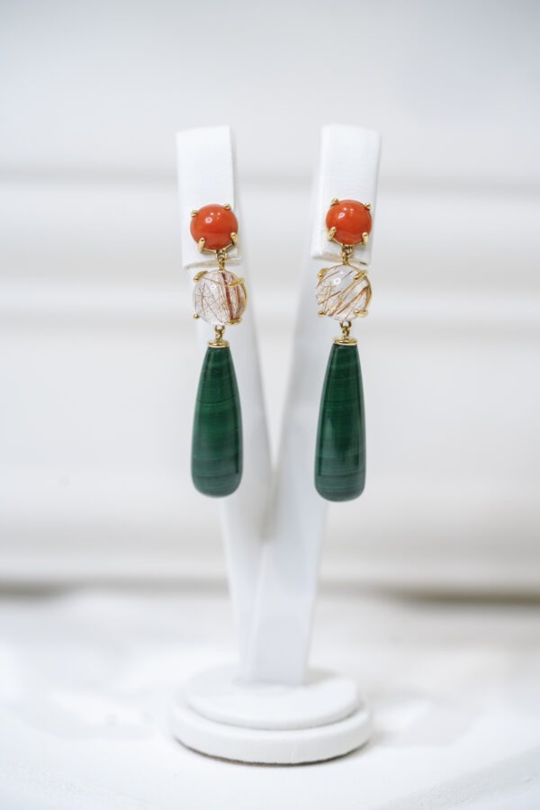 Boucles d'oreilles "Les pampilles" – Image 2