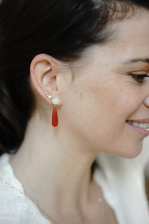Boucles d'oreilles "Les pampilles" – Image 2